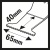 Полотно для мультирезаков Бош/Bosch BIM AIZ 65 BB Wood and Nails 40 x 65 mm 2608661781 (2.608.661.781)